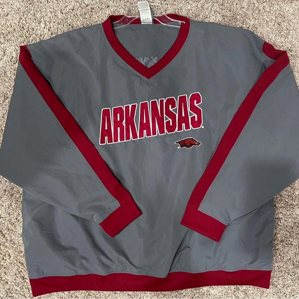 Arkansas Razorback pullover - Picture 1 of 5